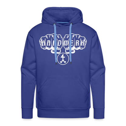 Männer Premium Hoodie "Steinmetz" Königsblau Männer Premium Hoodie