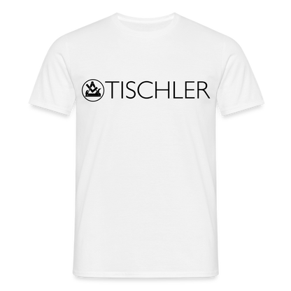 Unisex T-Shirt "Tischler" Weiß Männer T-Shirt