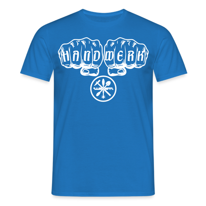 Unisex T-Shirt "Glaser" Royalblau Männer T-Shirt