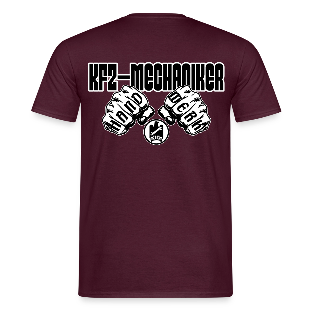 Unisex KFZ-Mechaniker T-Shirt von Spreadconnect, Männer T-Shirt mit mechanischem Design, bequem und stilvoll für Auto-Profis.
