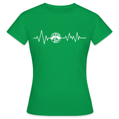 Frauen T-Shirt "Strassenbauer" Kelly Green Frauen T-Shirt