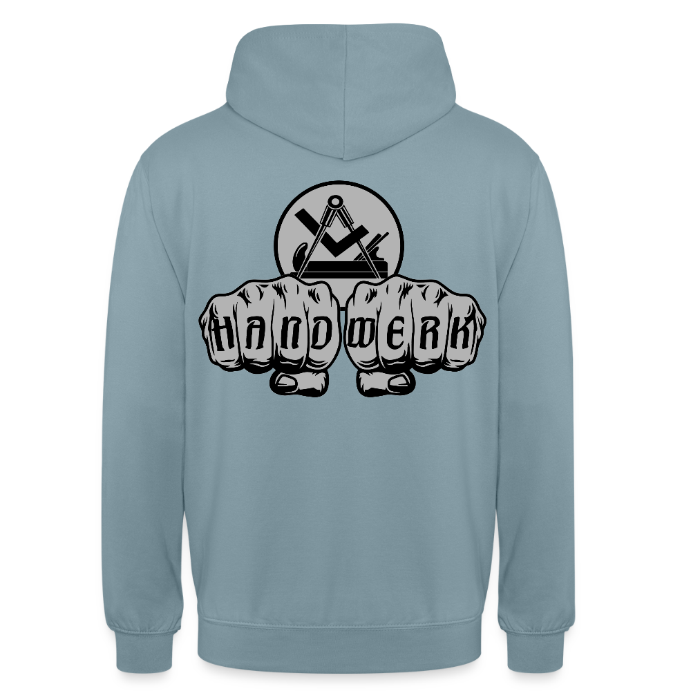 Unisex Hoodie "Schreiner/Tischler" beidseitig bedruckt Unisex Hoodie