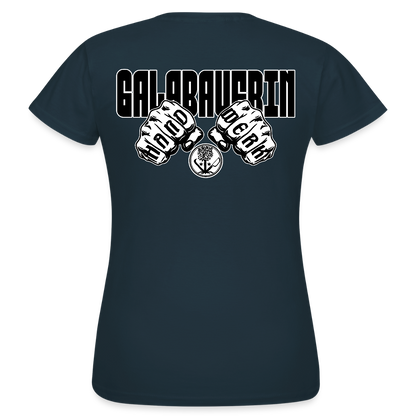 Frauen T-Shirt "GaLaBauerin" (beidseitig bedruckt) Navy Frauen T-Shirt