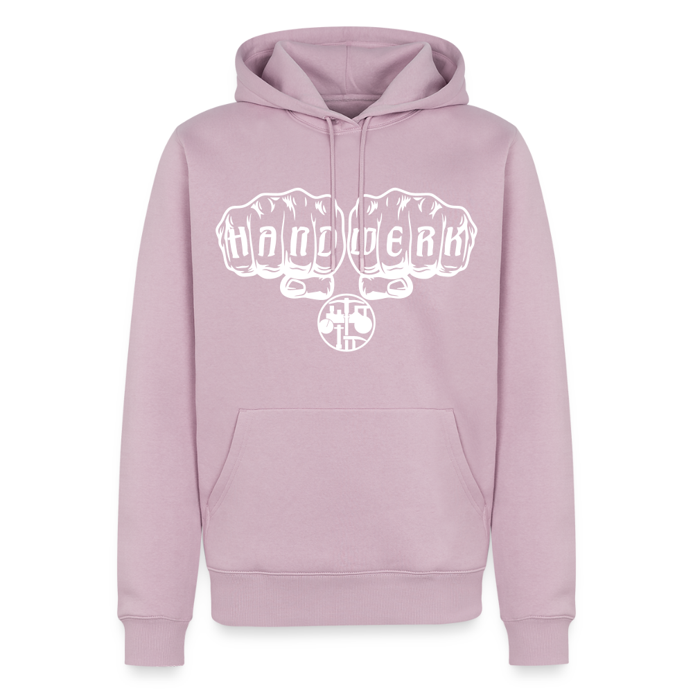 Männer Premium Hoodie "Strassenbauer" Altrosa Männer Premium Hoodie