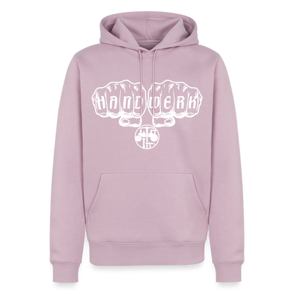 Männer Premium Hoodie "Strassenbauer" Altrosa Männer Premium Hoodie