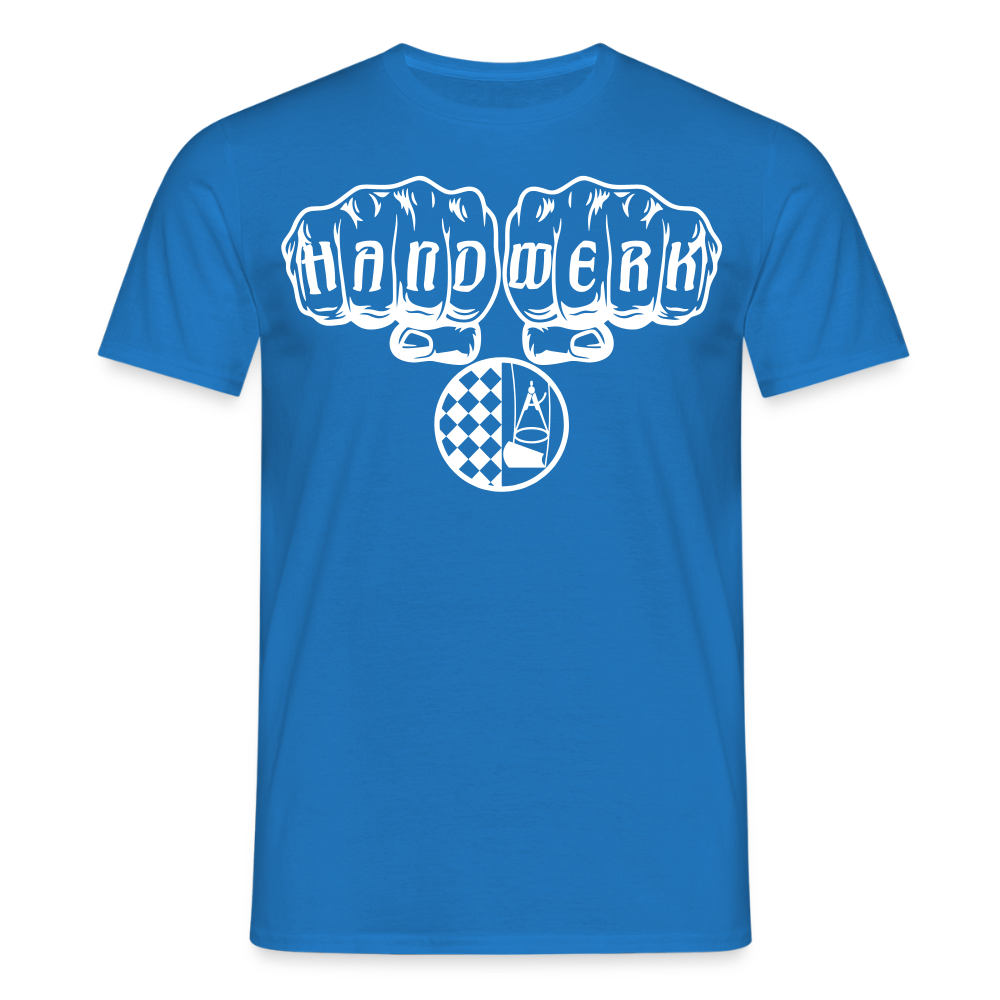 Unisex T-Shirt "Bodenleger" Royalblau Männer T-Shirt