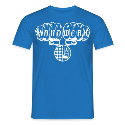 Unisex T-Shirt "Bodenleger" Royalblau Männer T-Shirt