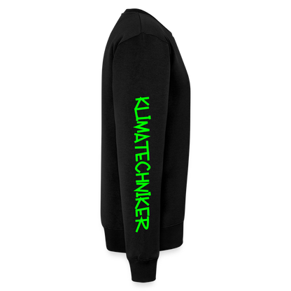 Unisex Premium Pullover "Klimatechniker" neongrün Männer Premium Pullover