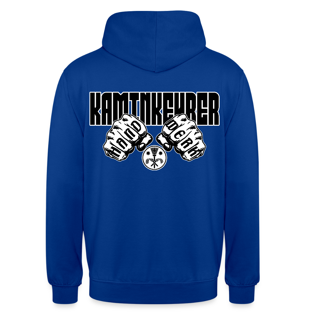 Unisex Hoodie "Kaminkehrer" Royalblau Unisex Hoodie