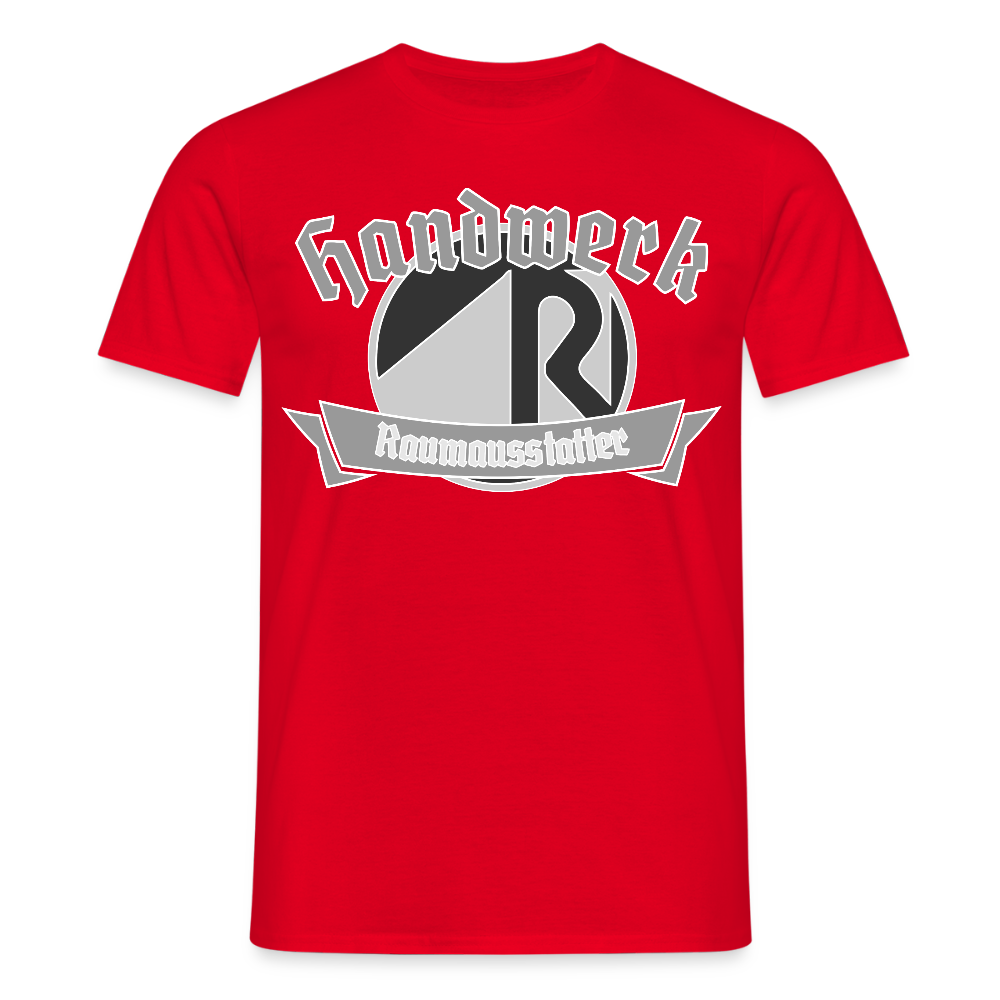 Unisex T-Shirt "Raumausstatter" Rot Männer T-Shirt