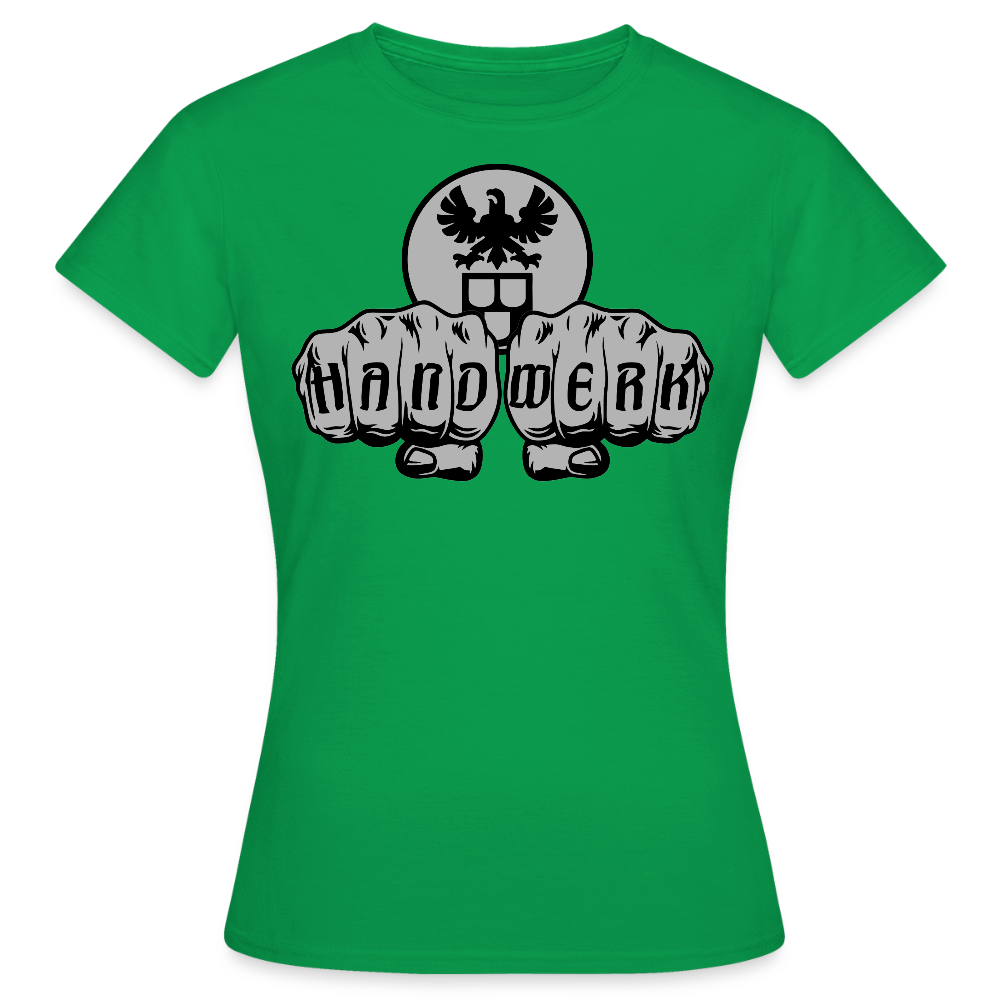 Frauen T-Shirt "Maler" Kelly Green Frauen T-Shirt
