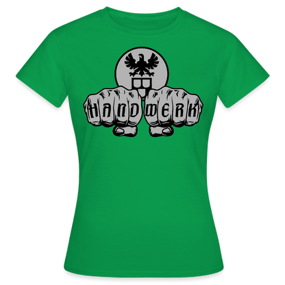 Frauen T-Shirt "Maler" Kelly Green Frauen T-Shirt