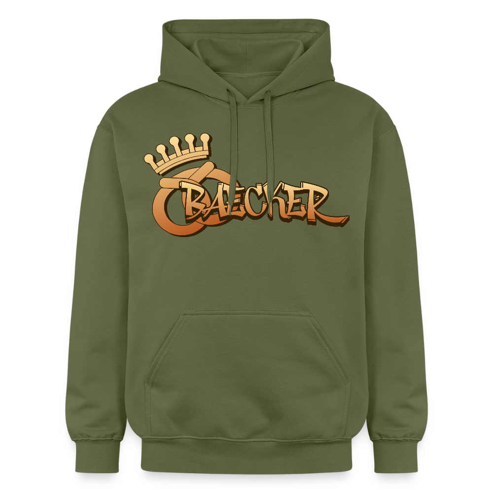 Gildan Unisex Softstyle® "Bäcker" Militärgrün Gildan Unisex Softstyle® Midweight Hoodie