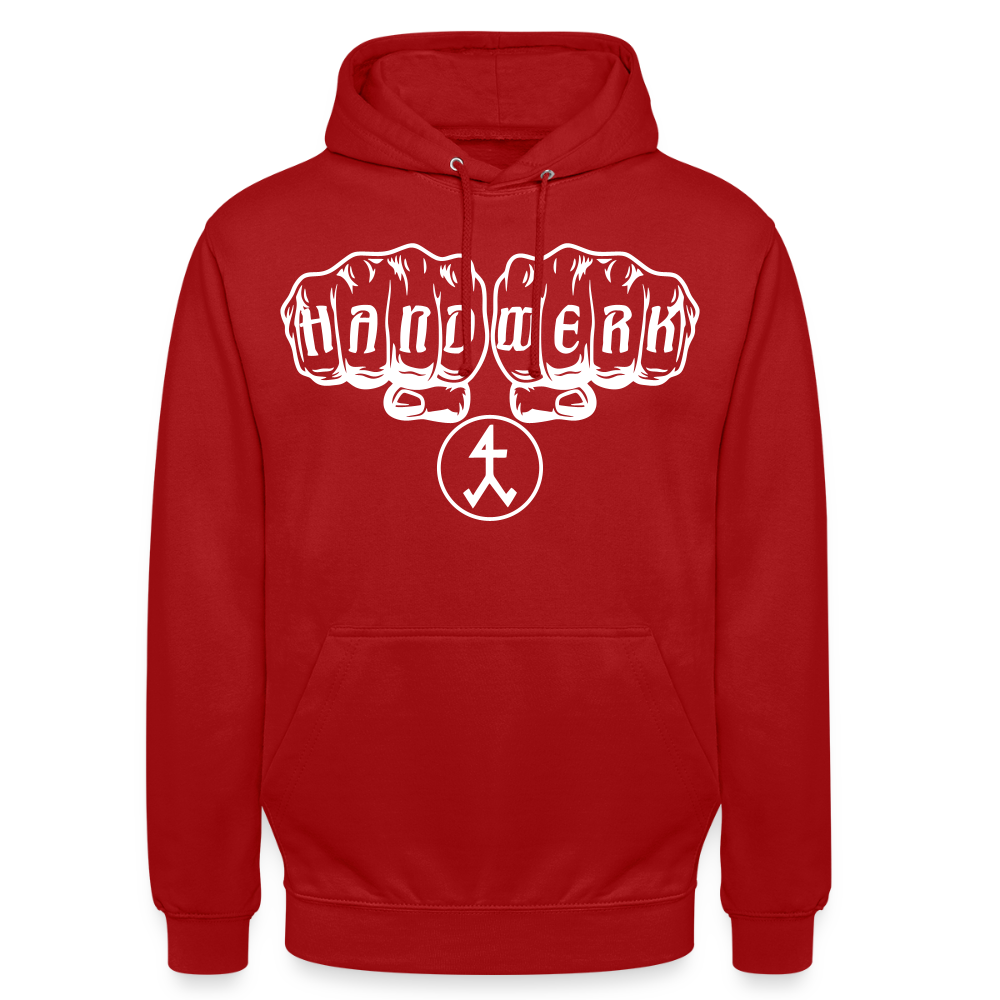 Unisex Hoodie "Steinmetz" Rot Unisex Hoodie