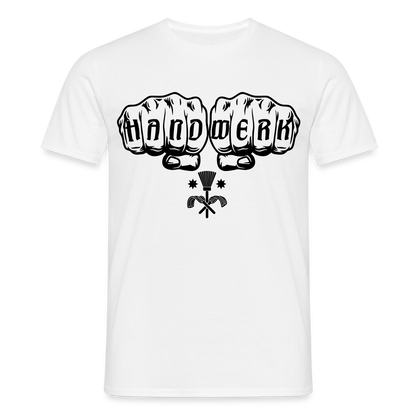 Unisex T-Shirt "Schornsteingfeger" Weiß Männer T-Shirt