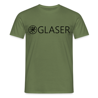 Unisex T-Shirt "Glaser" Militärgrün Männer T-Shirt