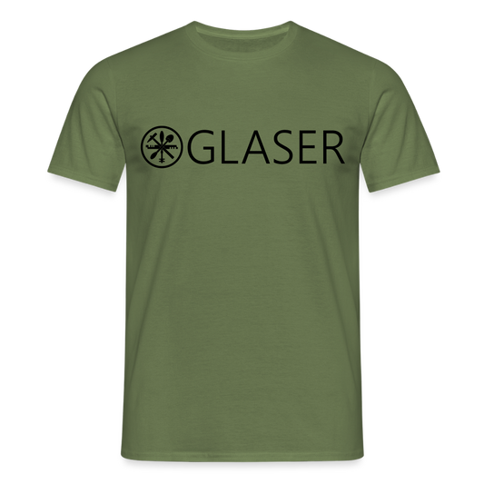 Unisex T-Shirt "Glaser" Militärgrün Männer T-Shirt