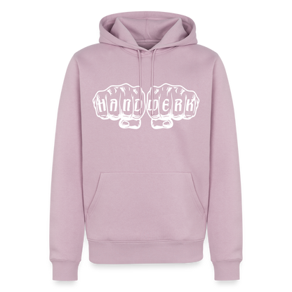 Männer Premium Hoodie "Handwerk" Altrosa Männer Premium Hoodie