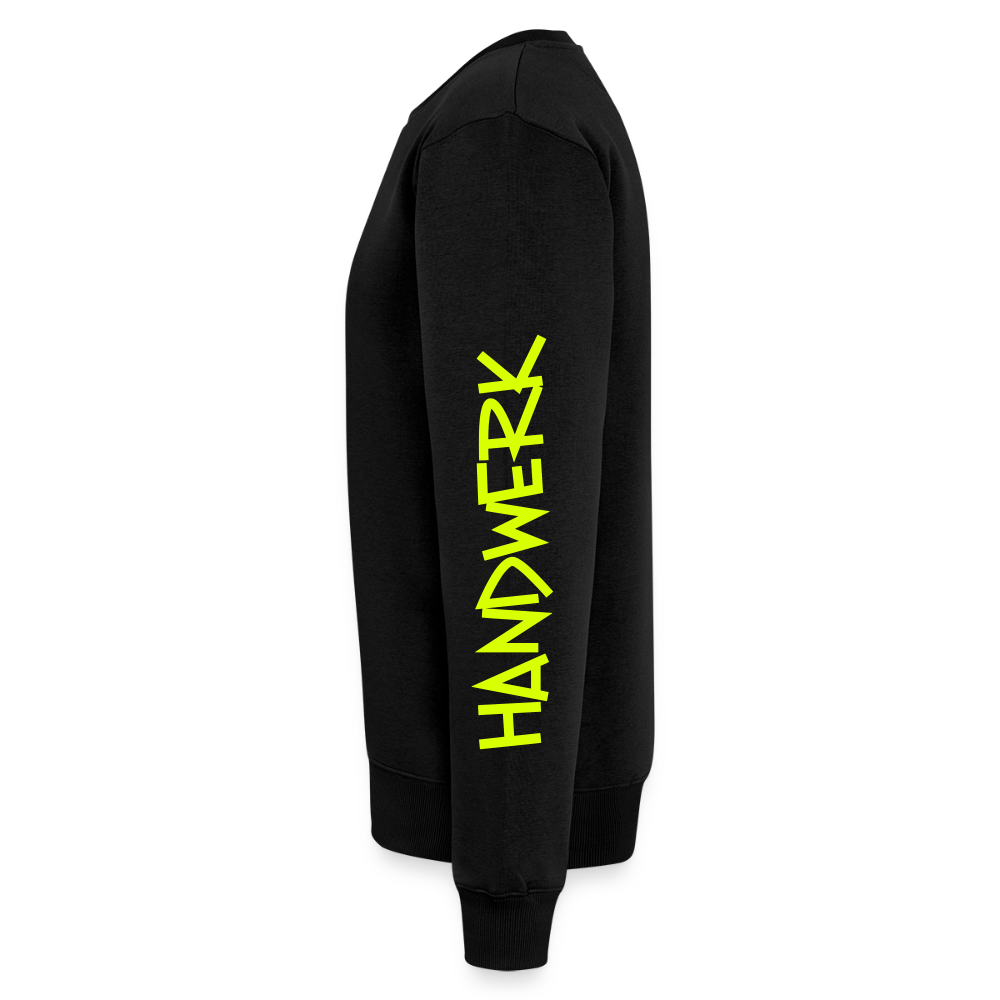 Unisex Premium Pullover "Schweisser" neongelb Männer Premium Pullover