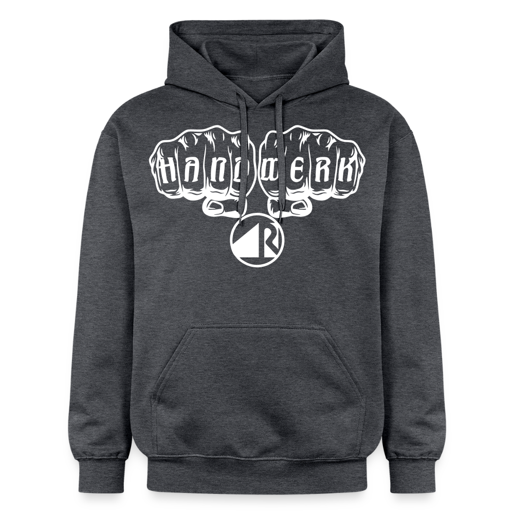 Gildan Unisex Softstyle® "Raumausstatter" Dunkelgrau meliert Gildan Unisex Softstyle® Midweight Hoodie