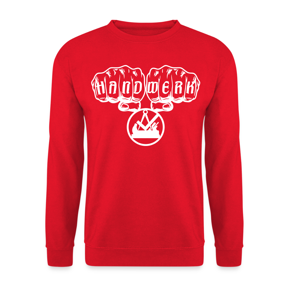 Unisex Pullover "Schreiner" Rot Unisex Pullover