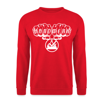 Unisex Pullover "Schreiner" Rot Unisex Pullover