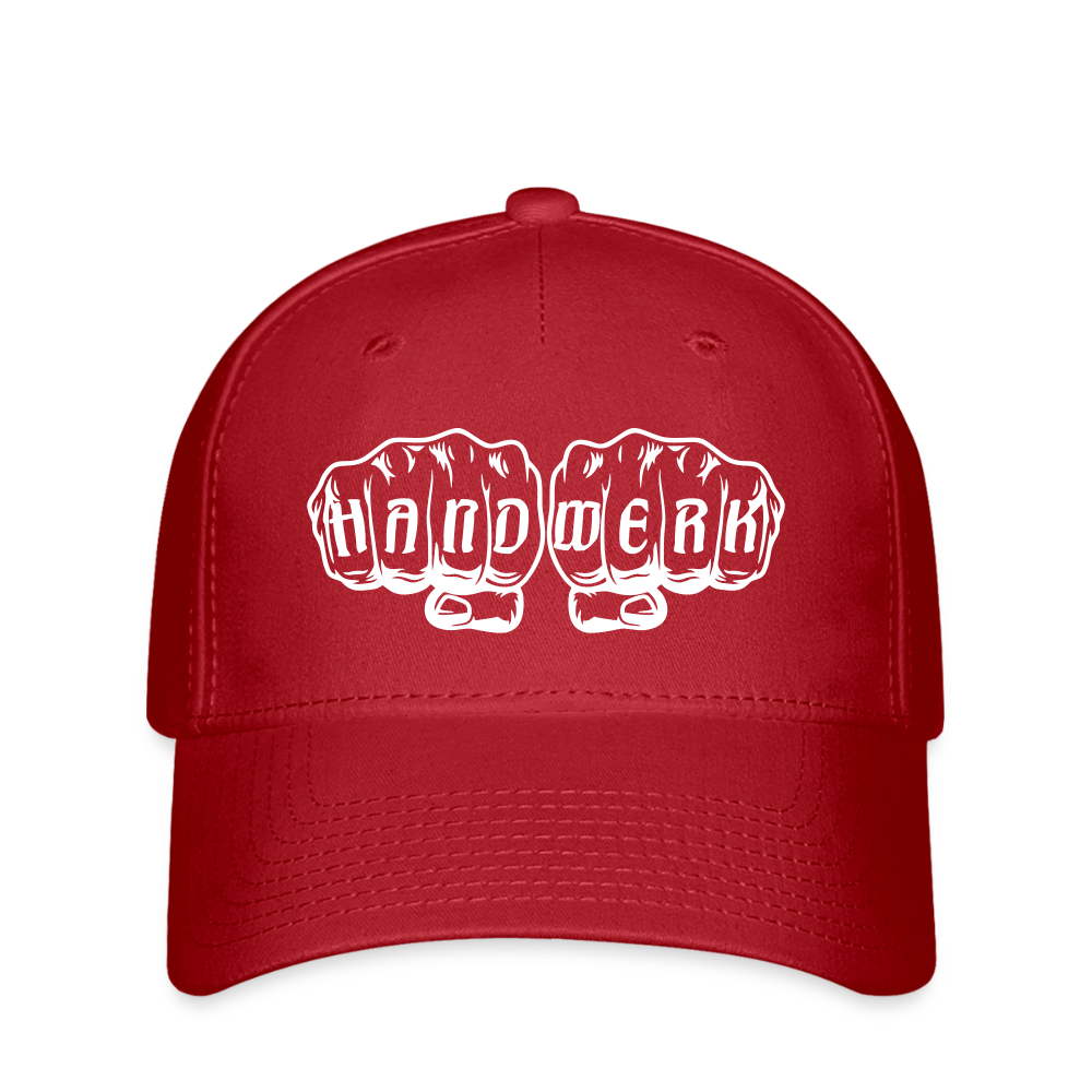 Flexfit Cap "Handwerk" Rot Flexfit Cap