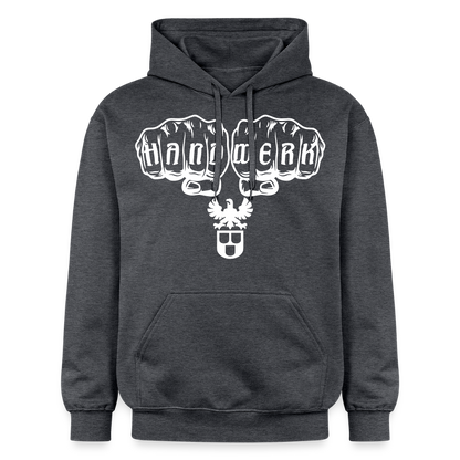 Gildan Unisex Softstyle® "Maler" Dunkelgrau meliert Gildan Unisex Softstyle® Midweight Hoodie