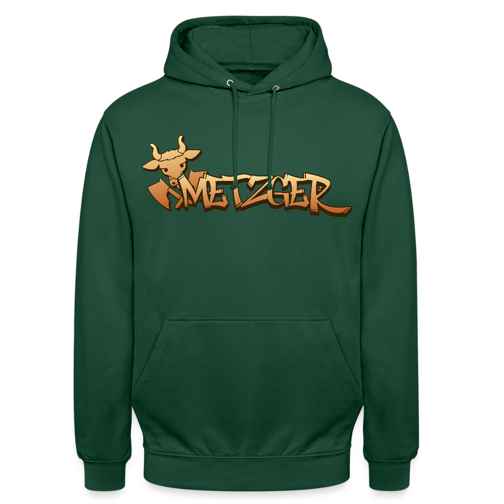 Unisex Hoodie "Metzger" Flaschengrün Unisex Hoodie
