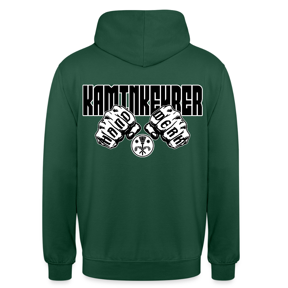 Unisex Hoodie "Kaminkehrer" Flaschengrün Unisex Hoodie