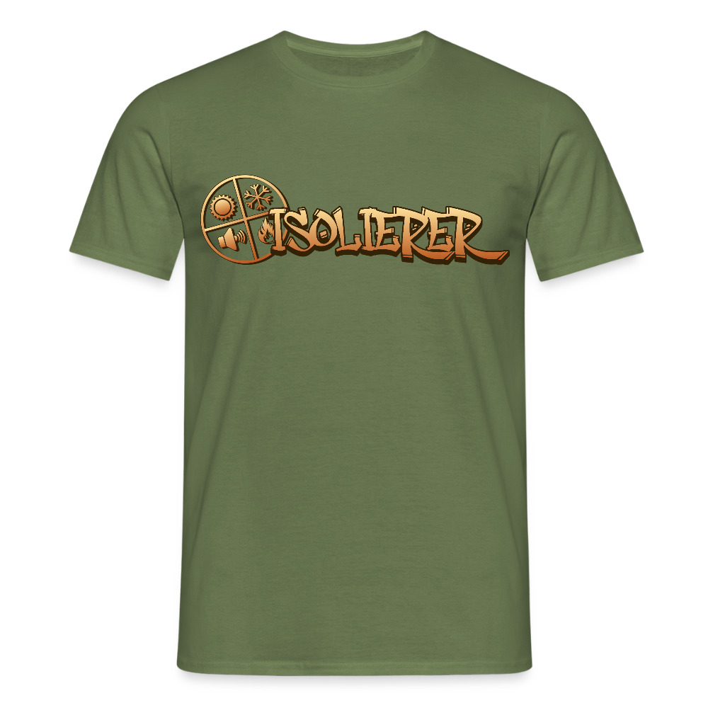 Unisex T-Shirt "Isolierer" Militärgrün Männer T-Shirt