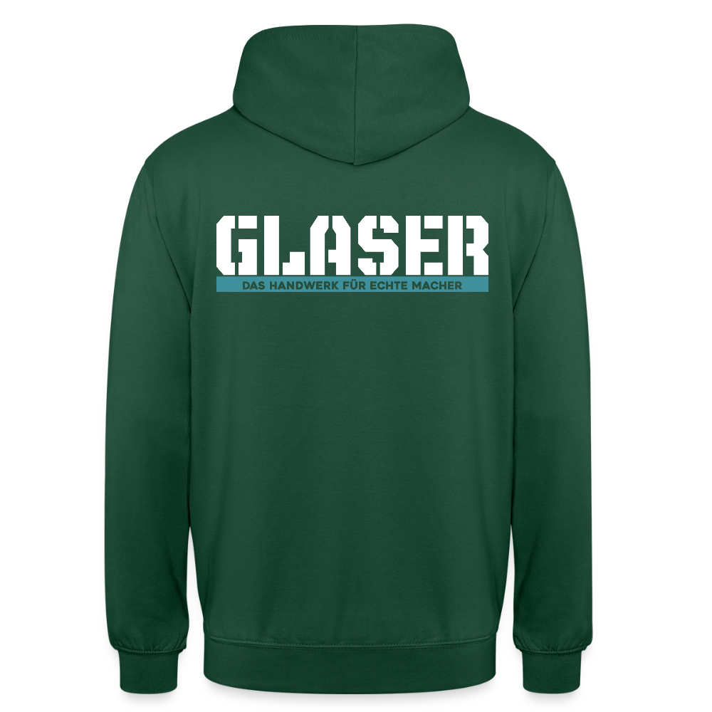 Unisex Hoodie HW-300 | MACHER "Glaser" Flaschengrün Unisex Hoodie {{ color }}