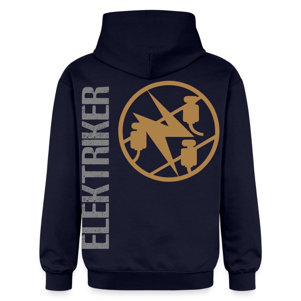 Gildan Unisex Softstyle® "Elektriker" Navy Gildan Unisex Softstyle® Midweight Hoodie