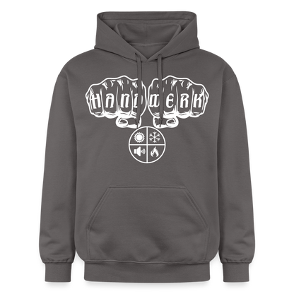 Gildan Unisex Softstyle® "Isolierer" Dunkelgrau Gildan Unisex Softstyle® Midweight Hoodie