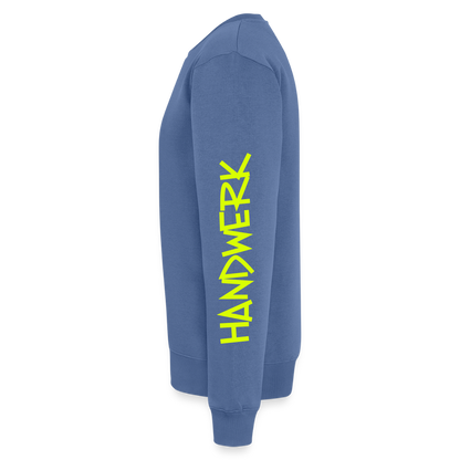Unisex Premium Pullover "Klimatechniker" neongelb Männer Premium Pullover