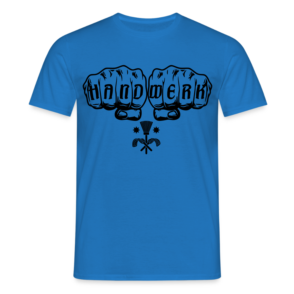 Unisex T-Shirt "Schornsteingfeger" Royalblau Männer T-Shirt