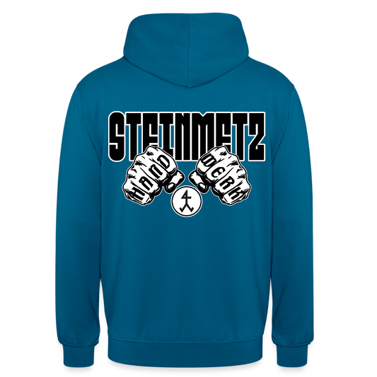 Unisex Hoodie "Steinmetz" (beidseitig bedruckt) Tiefseeblau Unisex Hoodie