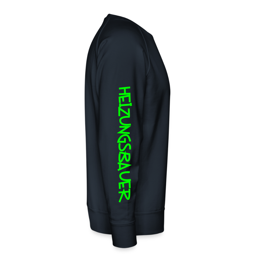 Unisex Premium Pullover "Heizungsbauer" neongrün Männer Premium Pullover