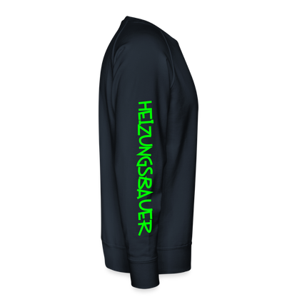 Unisex Premium Pullover "Heizungsbauer" neongrün Männer Premium Pullover