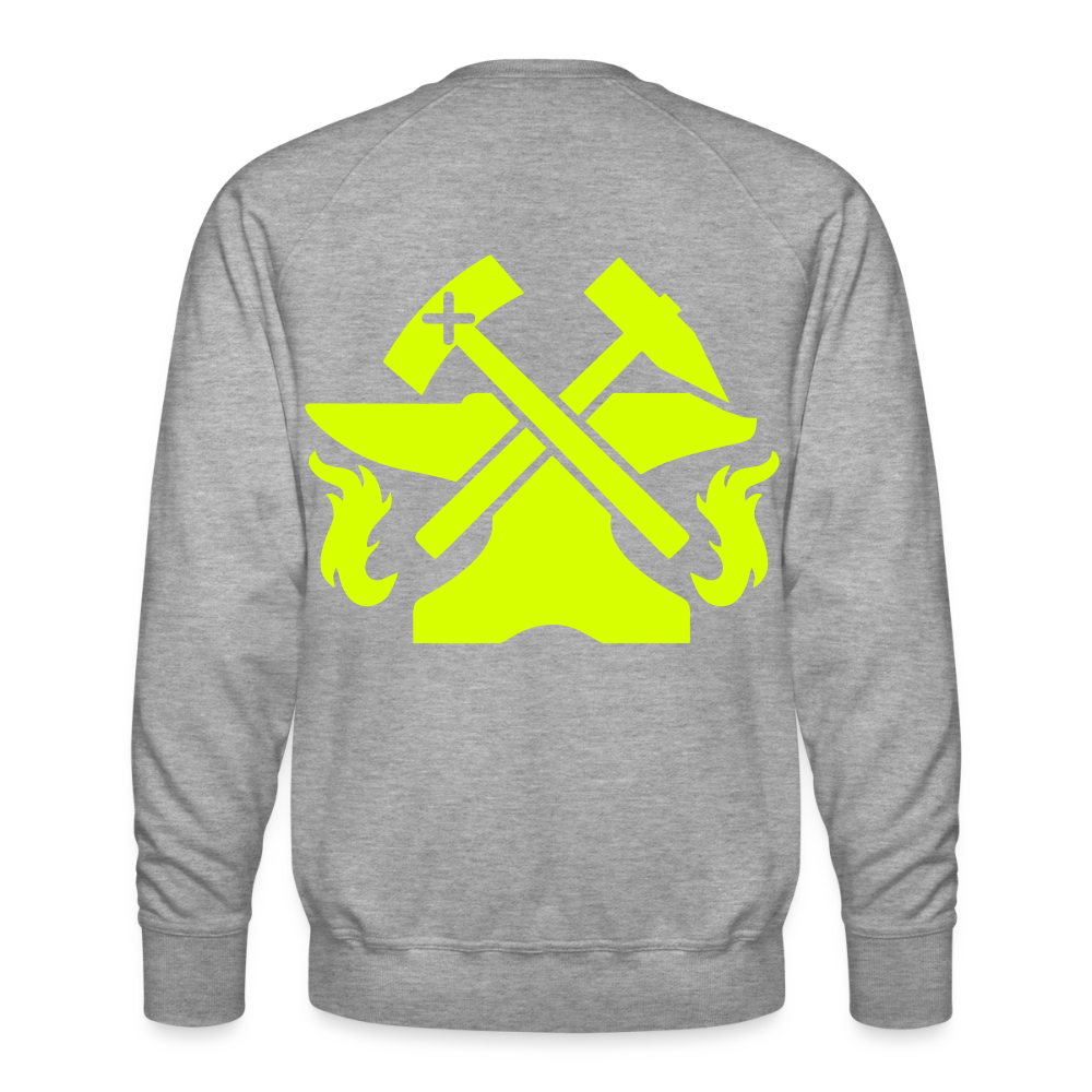 Unisex Premium Pullover "Metallbauer" neongelb Männer Premium Pullover