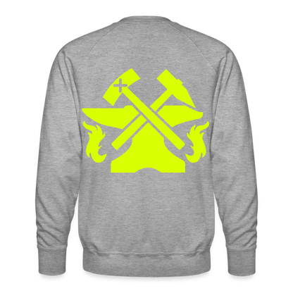 Unisex Premium Pullover "Metallbauer" neongelb Männer Premium Pullover