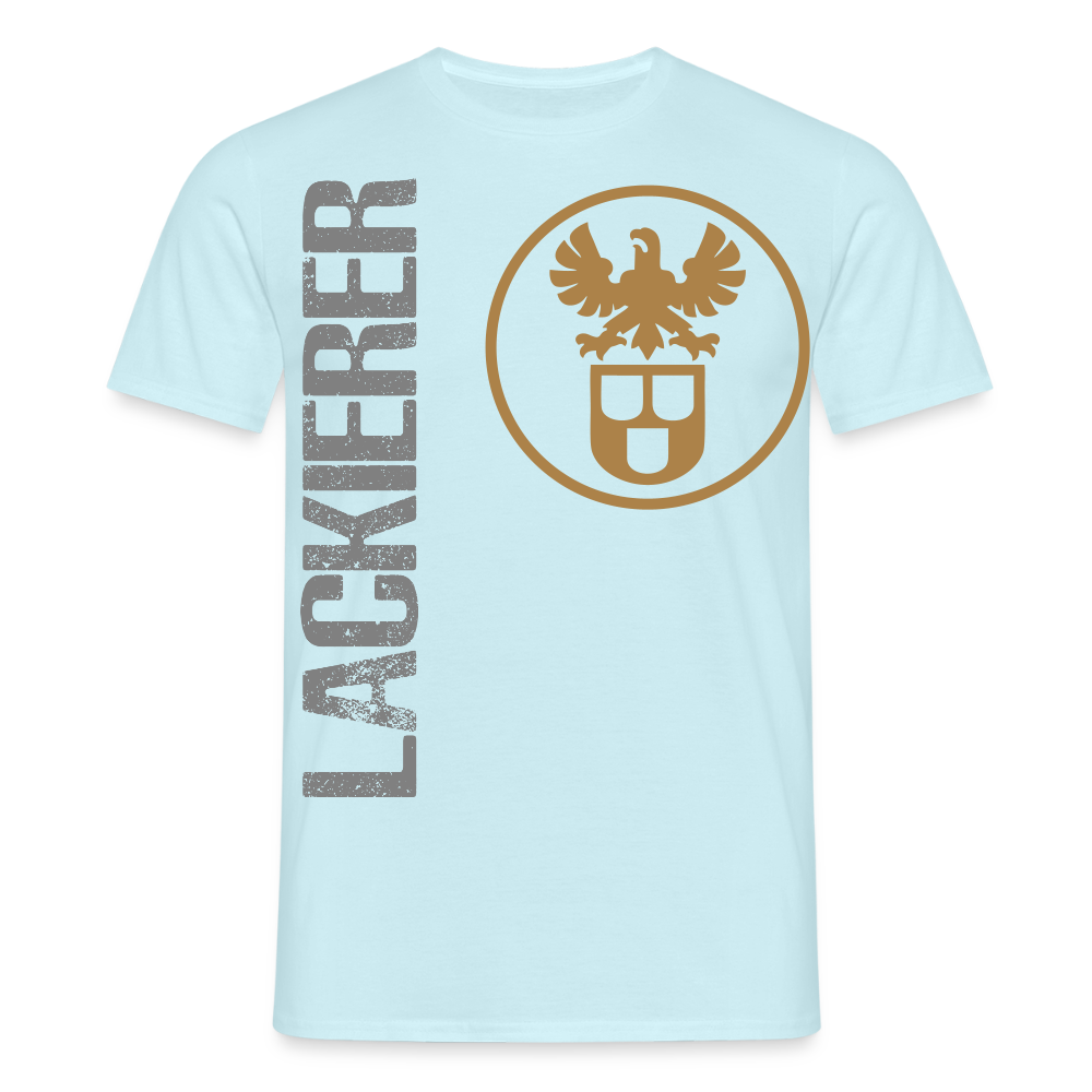 Unisex T-Shirt "Lackierer" Sky Männer T-Shirt