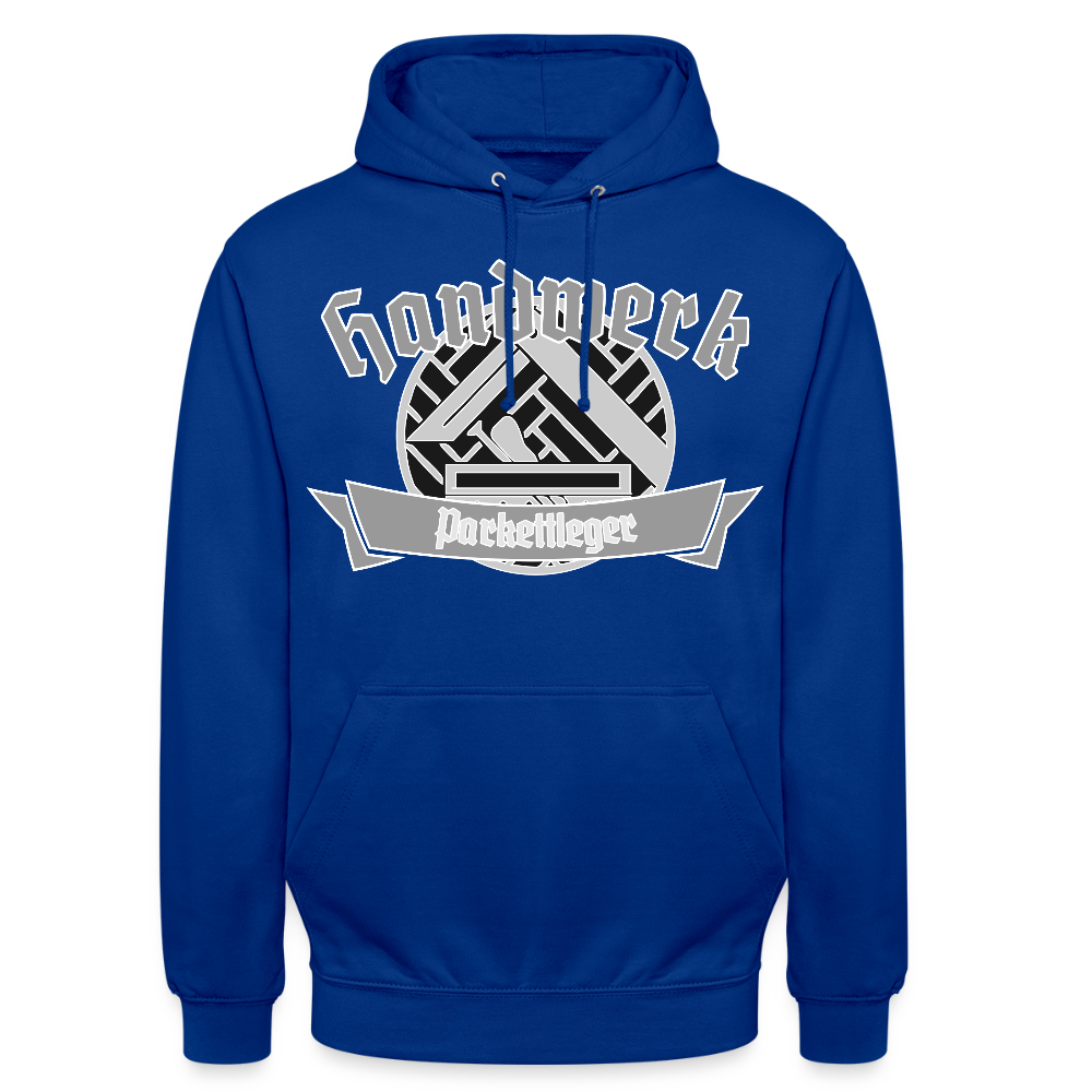 Unisex Hoodie "Parkettleger" Royalblau Unisex Hoodie