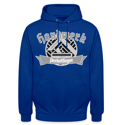Unisex Hoodie "Parkettleger" Royalblau Unisex Hoodie