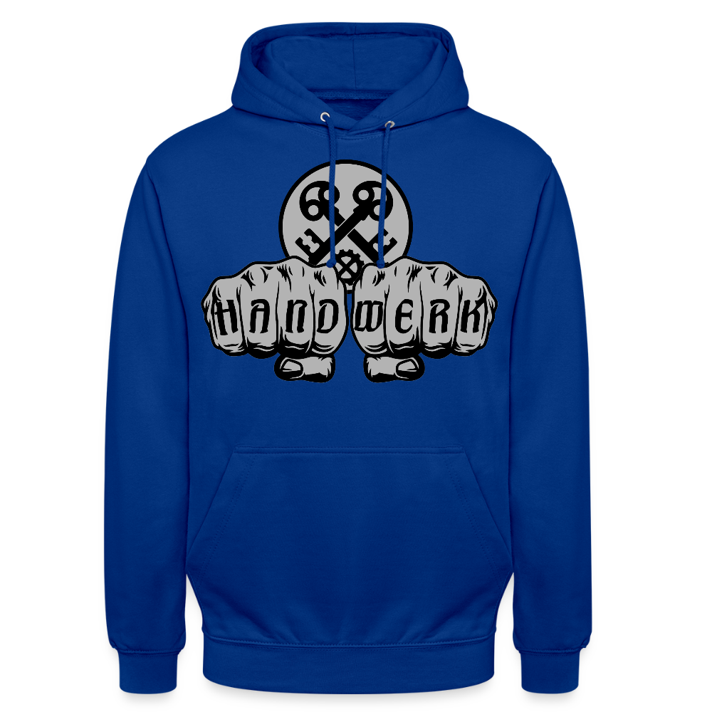 Unisex Hoodie "Schlosser" Royalblau Unisex Hoodie