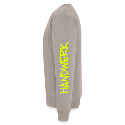 Unisex Premium Pullover "Klimatechniker" neongelb Männer Premium Pullover
