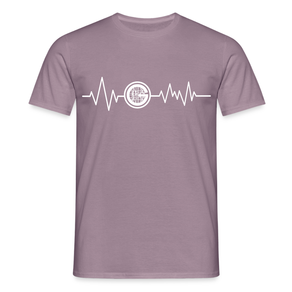 Unisex T-Shirt "Gerüstbauer" - Lilagrau 