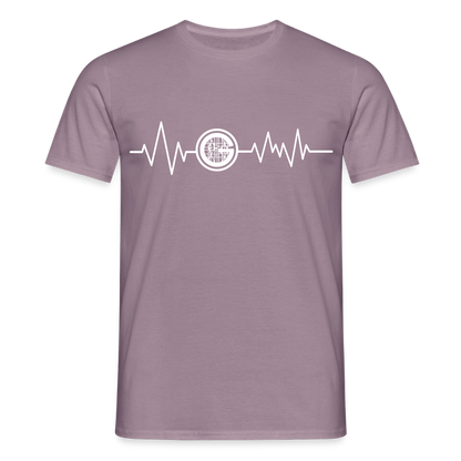 Unisex T-Shirt "Gerüstbauer" Lilagrau Männer T-Shirt