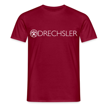 Unisex T-Shirt "Drechsler" Ziegelrot Männer T-Shirt