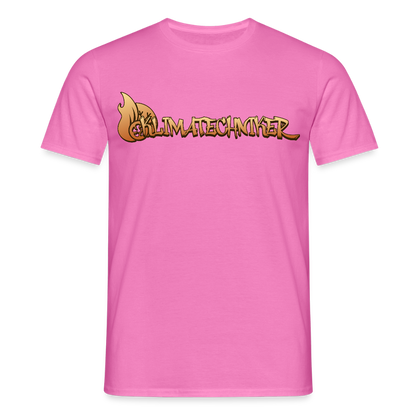Unisex T-Shirt "Klimatechniker" Pink Männer T-Shirt